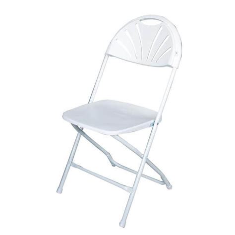 Fan Back Plastic Chair - Blossom Furnishings