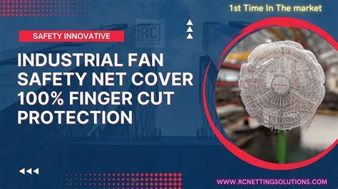 Fan Safety Net Cover For Finger Protection INNOVATIVE > SAFE