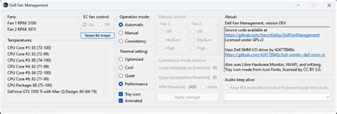 Fan control dell plugin.  Download and See this NotebookReview thread f...