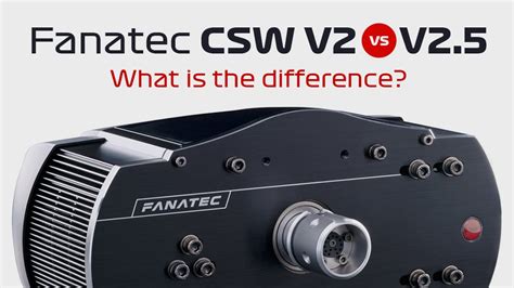 Fanatec CSW V2 vs V2.5 - Which Should You Buy?