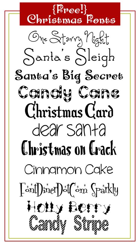 Fancy Holiday Fonts FontSpace