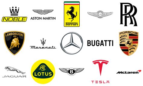 Fancy car brands. 
