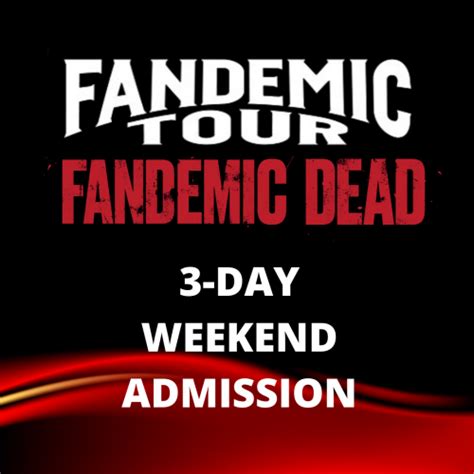 Fandemic Dead Tour 2023