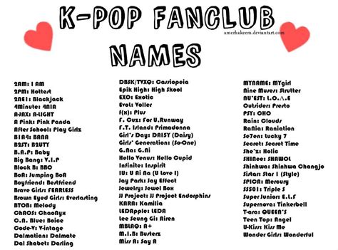 Fandom name generator kpop. In the competitive world of business, coming up with a unique and memorable company name can make all the difference in capturing your audience’s attention. However, brainstorming ... 