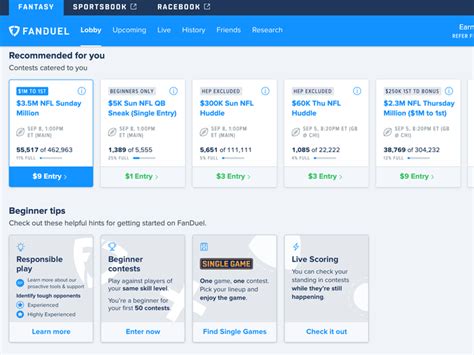 Fanduel Canada betting site