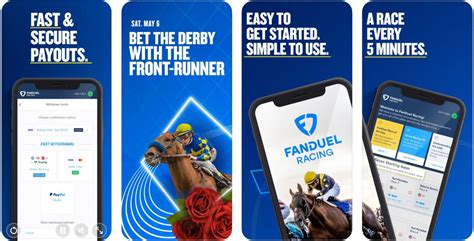Fanduel racing app. Oct 25, 2023 ... ... FanDuel TV and on the Breeders' Cup website, official Mobile App, and Facebook, X, and YouTube channels on Wednesday, Oct. 25 at 9:00 a.m. ... 