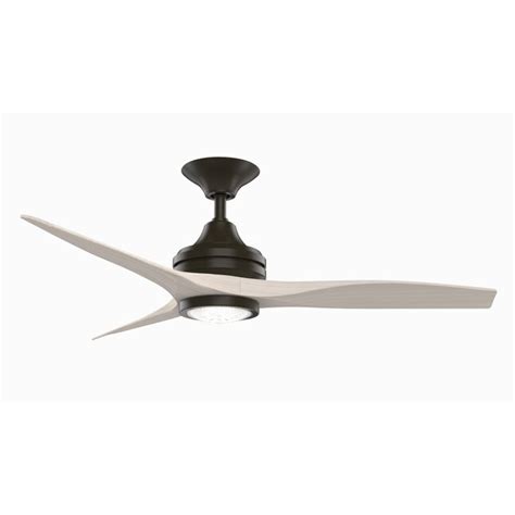 Fanimation Spitfire 48-in Dark Bronze LED Indoor/Outdoor ... - Lowes