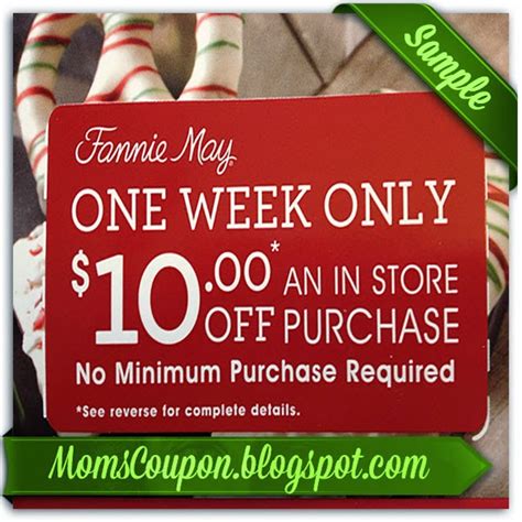 Fannie May Coupons Printable