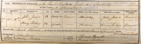 Fanny Ponting was baptised