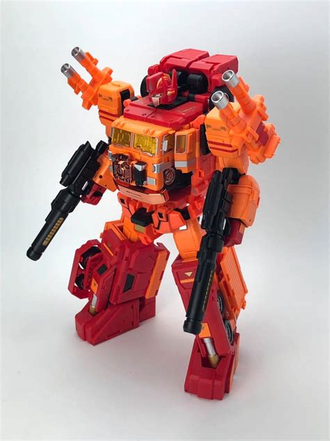 Fans Hobby Orange Power Baser & Orange God Armour (Fire Guts …