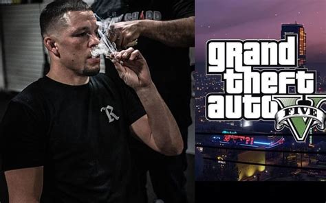 Fans react to Nate Diaz smoking joint in front of USADA official