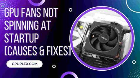 Fans start spinning then stop.  Place it back in, fans spin a bit at the sta...