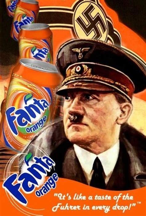 Fanta nazi jokes. Now, media geared towards kids almost always censors Nazi imagery when they reference World War II, even when Nazis are explicitly getting their asses kicked. 