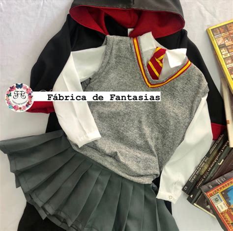 Fantasia Harry Potter feminina - Uniforme