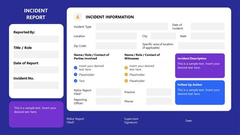 Fantastic Incident Report Example Ppt How To Write An Abstract For A