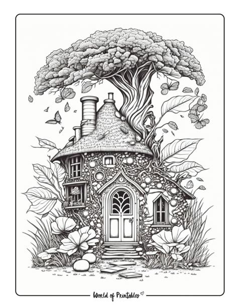 Fantasy Adult Coloring Pages Coloring Home