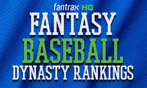 Fantasy Baseball Dynasty Stashes for 2024 FantraxHQ