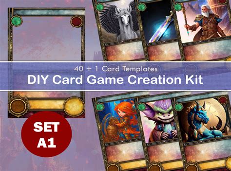 Fantasy Card Game Assets from GraphicRiver
