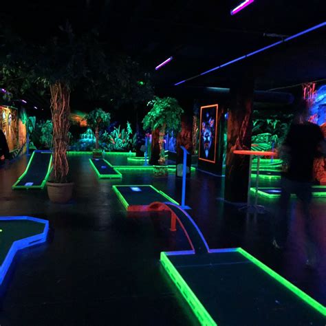 Fantasy mini golf consists of 4 exceptionally designed courses. Three of which are of 18 holes each and include the Green course, the red course and the blue .... 