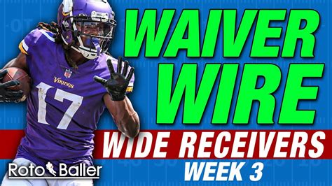 Week 3 Waiver Wire Rankings - Fantasy Football Pickups Include Kareem Hunt, Zack Moss, Nico Collins, Tutu Atwell, more Week 3 Waiver Wire Pickups and Free Agent Adds -; QB, RB, WR, and TE. 