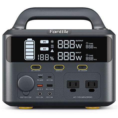 Fanttik - The Fanttik EVO 300 is a portable solid-state power station for applications large and small, AC and/or DC, and a solar charging array to recharge it. What’s in the …