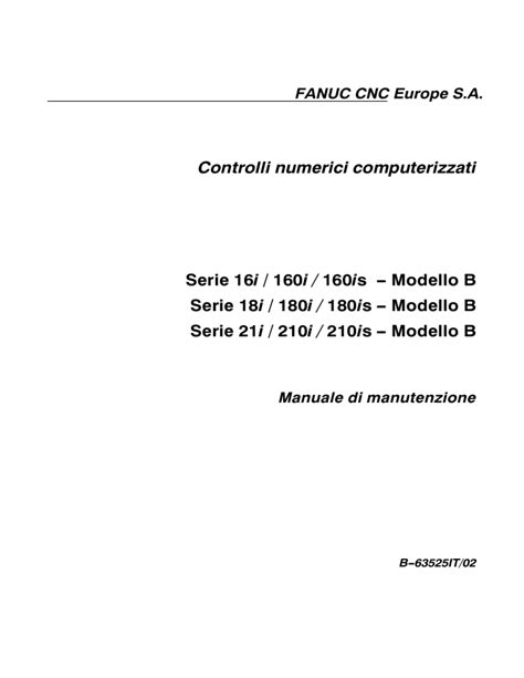 Fanuc 15 m manuale di manutenzione. - Physics for scientists and engineers with modern 4th edition solution manual.