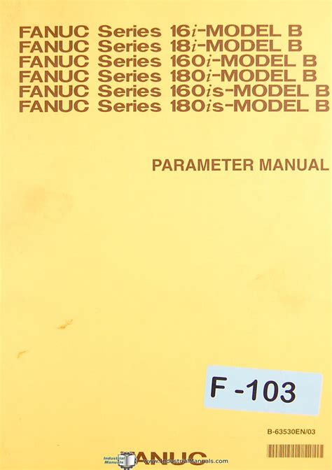 Fanuc parameter manual.  View and Download FANUC 16i instruction manual onli...