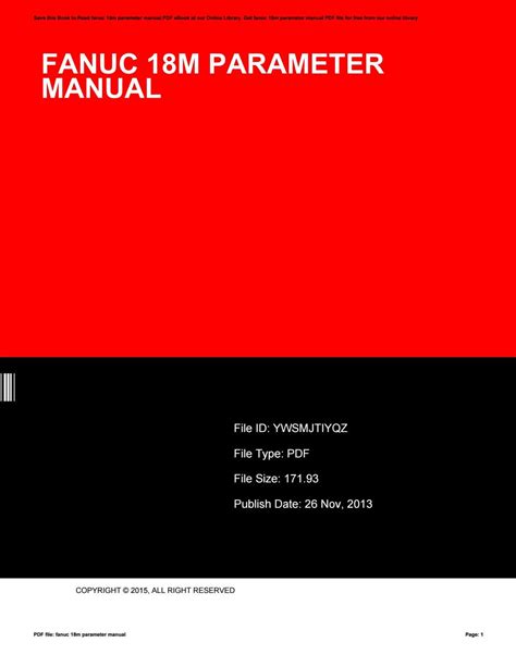 Fanuc series 18m control parameter manual. - Lights will guide you home lyrics.