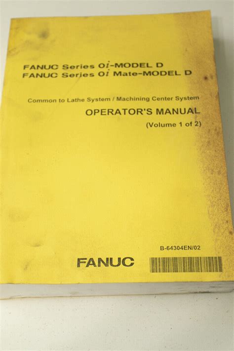 Fanuc series oi model d maintenance manual. - Test prep guide lone star college system.