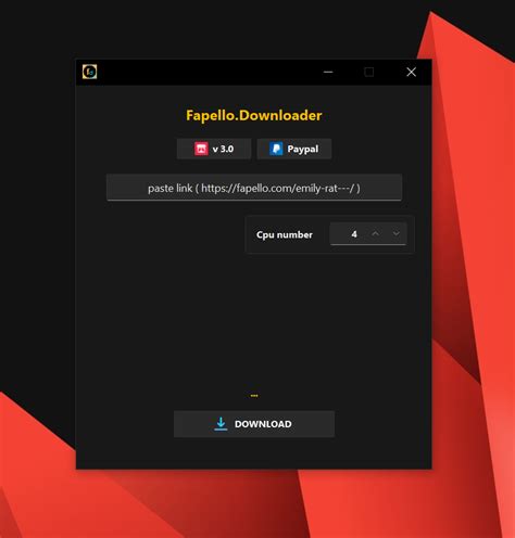 Fapello.Downloader 3.0. A completely redesigned graphical user interface. Removed dependencies no longer used. Increased download speed. Optimizations and bugfixes. …. 