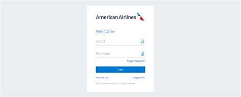 Faportal.aa com. © American Airlines Inc., All rights reserved. 