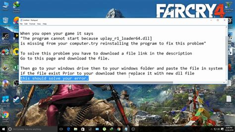 Far cry 4 uplay r1 loader64 dll download