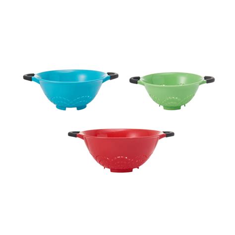 Farberware Professional Soft Grips Set of 3 Colanders in ... - Walmart