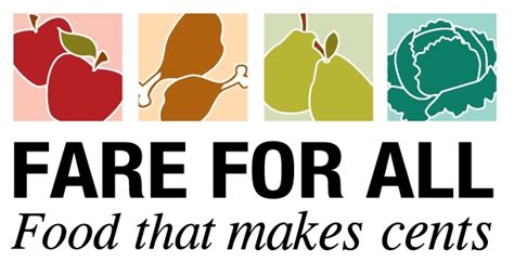 Fare for all. Fare for All offers monthly food packs at wholesale prices to anyone who needs them. Find out the dates, locations and how to pay with cash, credit, debit or EBT cards. 