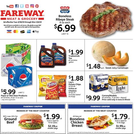 OELWEIN, IA 50662 Store: (319) 283-2872. Monday ... Please enter your email address to receive your weekly Fareway ads: Email Address: Submit. Previous Page Next Page