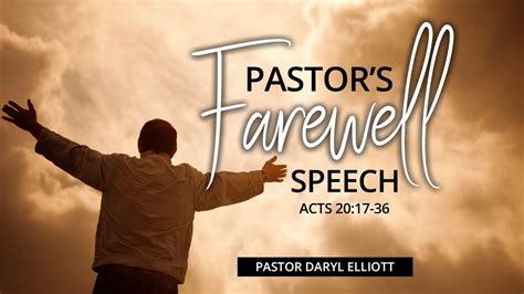 Farewell speech to outgoing pastor sample. - Bolívar de carne y hueso y otros ensayos.