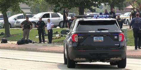 Fargo police say they don’t yet know the motive for a shooting that killed 1 officer and injured 2