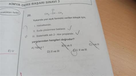 Farklı ders kimya