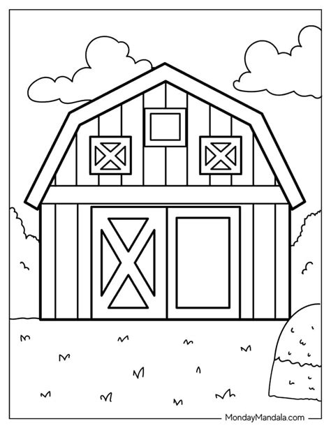 Farm Coloring Shee