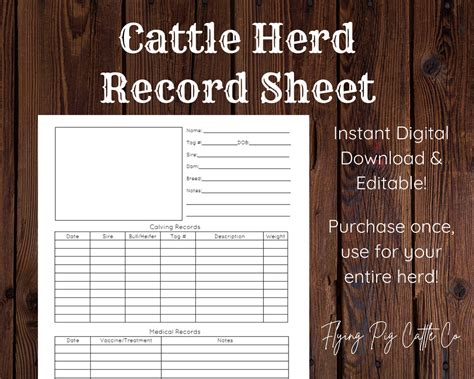 Farm Record - Etsy