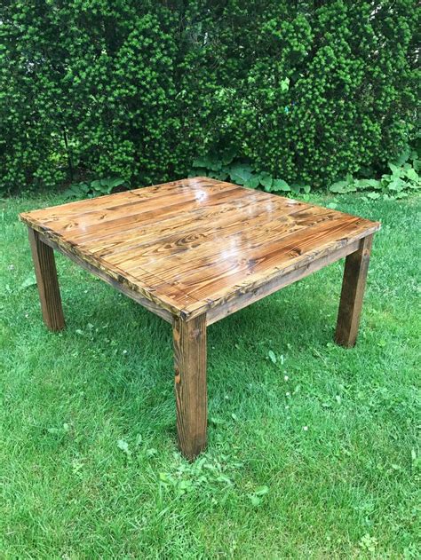 Farm Table Farm House Table Rustic Table Square Table Etsy