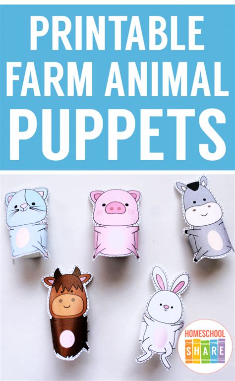 Farm animal finger puppets printable. .  <a href=http://igora-camp.ru/2...