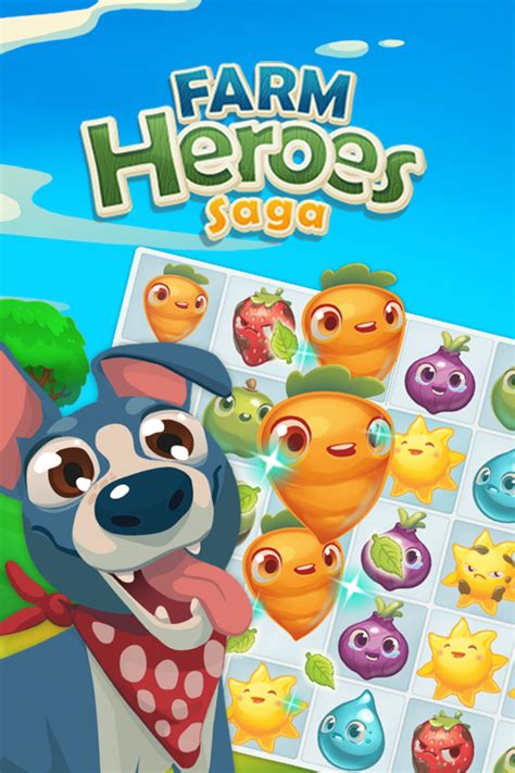 Farm Heroes Saga, from the makers of Candy 