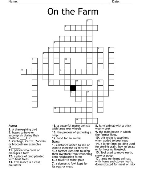 Farm output crossword clue. Nov 18, 2015 · We have found 40 answers for the Farm's output clue in our database. The best answer we found was CROP , which has a length of 4 letters. We frequently update this page to help you solve all your favorite puzzles, like NYT , LA Times , Universal , Sun Two Speed , and more. 