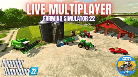 Farm sim 22 multiplayer adding a new map. Dec 5, 2021 · Elm Creek. Elm Creek is quintessentially Farming Simulator. Situated in the US, the map features a small town (and your starting farm) in the middle of the map, with lots of farmland and rural ... 