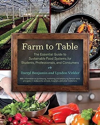 Farm to table the essential guide to sustainable food systems for students professionals and consumers. - Garmin gtr gnc 225 installation manual.