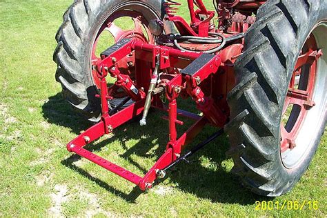 Farmall h 3 point hitch. Nov 22, 2022 · Posted Images. Looking for some one that has a Saginaw 3 point hitch on their Farmall H or M. Would like to see some detailed pictures and maybe get some measurements from some one. Planning to build my own hitch and I would like to base if off a Saginaw. My opinion is they looked like the best option when they... 