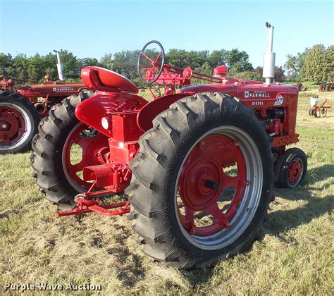 Farmall super md for sale. Dec 6, 2023 · 39291. 1953 Farmall Super MD 2WD Tractor, 52 Hp, International Harvester 4 Cylinder, Diesel, Water Cooled Engine, Manual Transmission, 5 Forward Speeds, 1 Reverse Speeds, 540 PTO, Rear PTO Location, 6.00-16 Front Tires, 13.6-38 Rear Tires, Tractor Starts On Gas Motor And Switches Over To Diesel Motor, Wide Front End, Power Steering, 3-Pt Hitch ... 