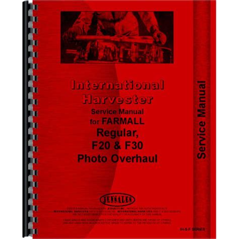 Farmall tractor service manual ih s f series. - Pokemon rosso fuoco prima guida download.