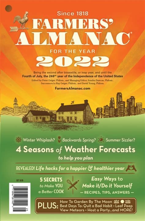 Farmer's almanac 2022 nc. John Ray (1627-1705) was a naturalist who wrote, "March hack ham [hackande = annoying] comes in like a lion, goes out like a lamb.". This is published in the "Catalogue of English Proverbs" in 1670. The phrase "March came in like a lion" shows up in Ames Almanac in 1740. A favorited theory (which fits the Almanac) is that the ... 